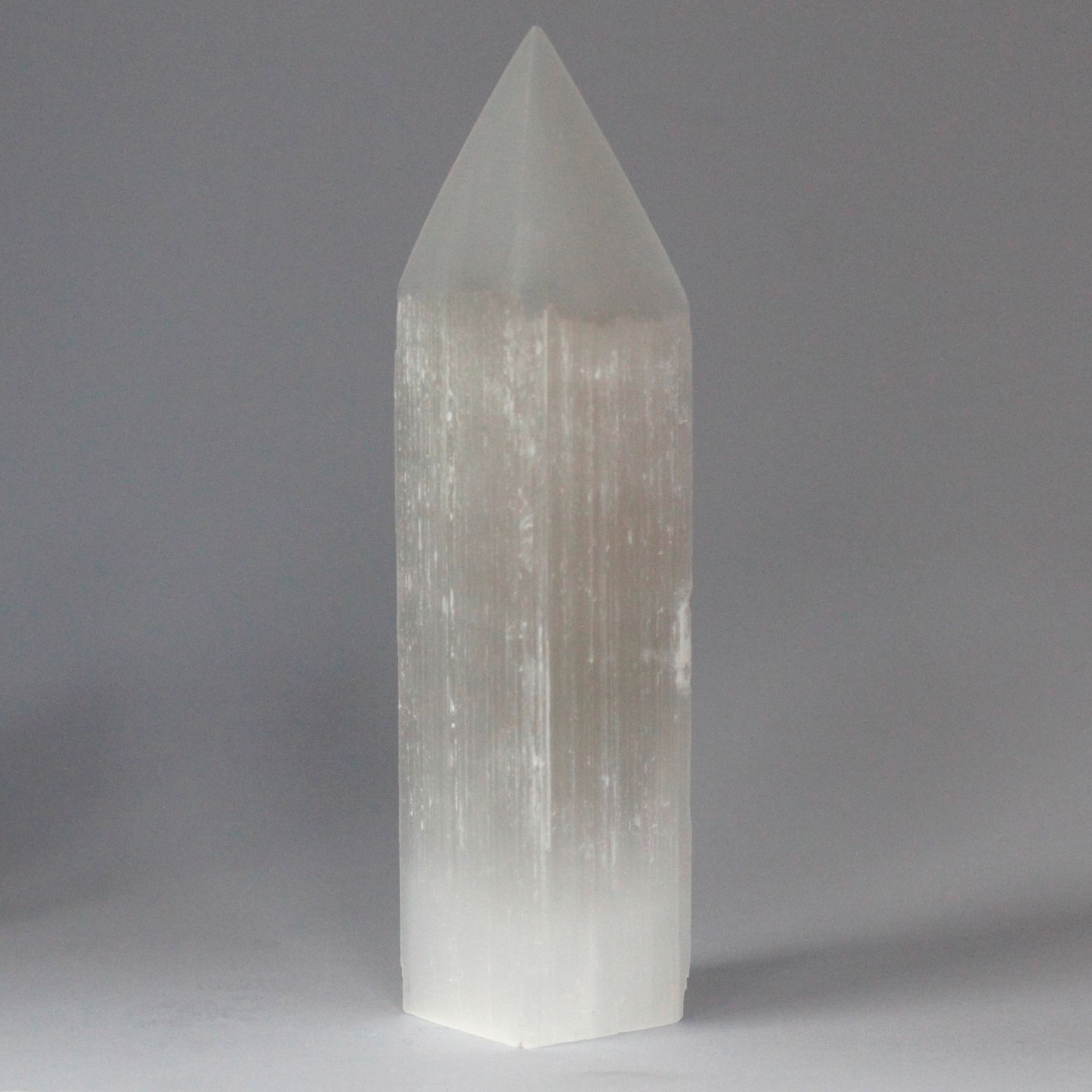 Torre de Punta de Lápiz de Selenita - 20 cm - Imagen 2