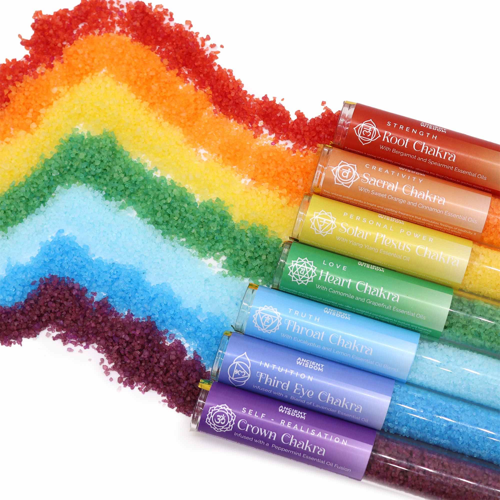 Sales de Baño en viales - Chakra -Pack de regalo de 7 dias - Imagen 3