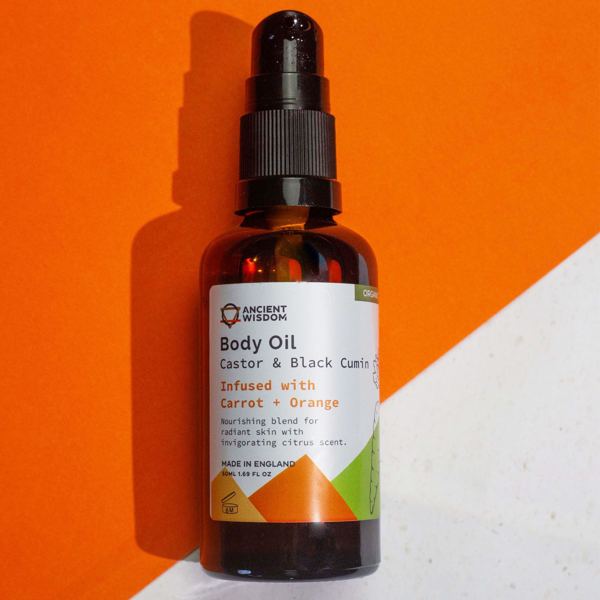 Aceite Corporal Organico 50 ml - Zanahoria y Naranja - Imagen 5