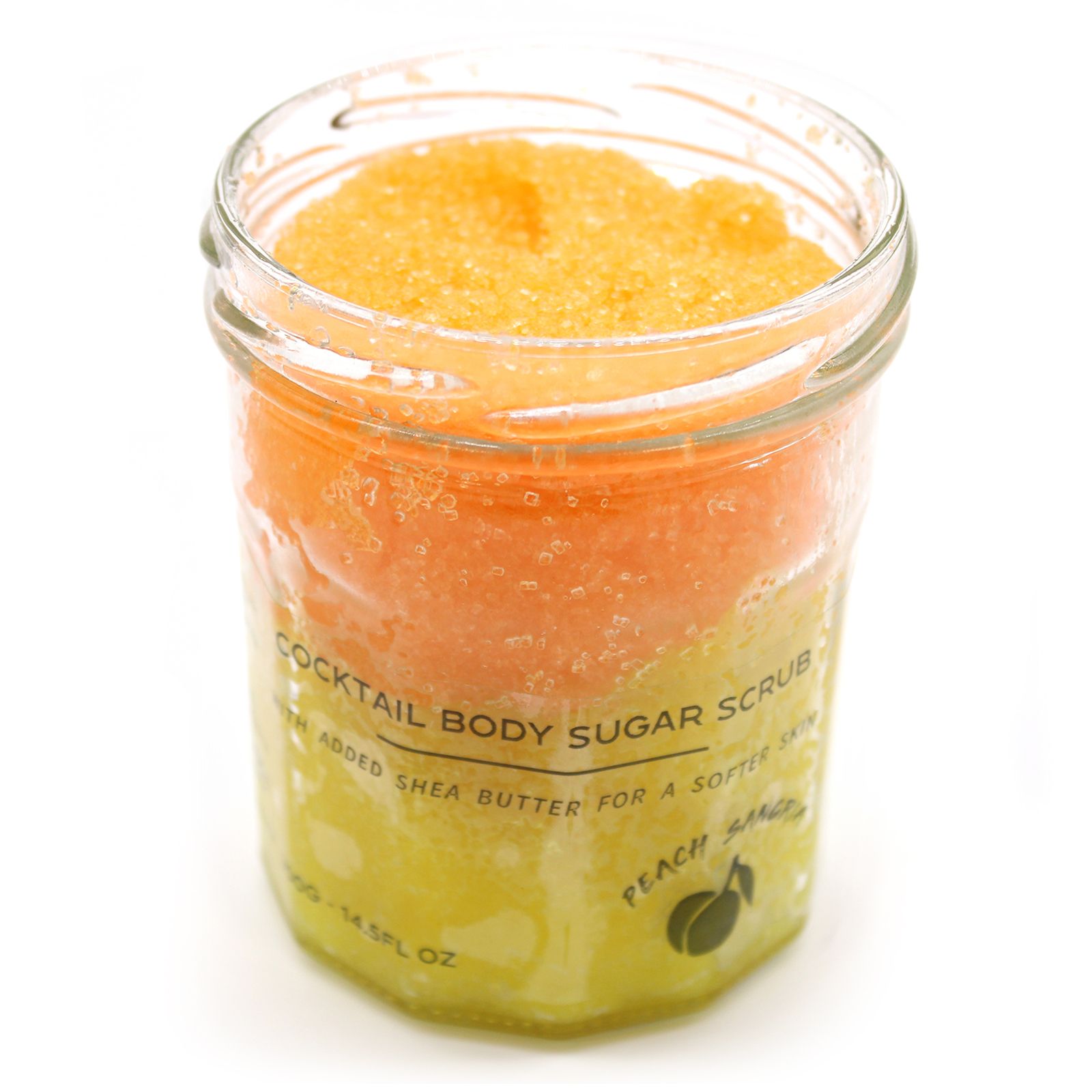 Exfoliante corporal de azúcar perfumado - Sangría de melocotón 300 g - Imagen 2