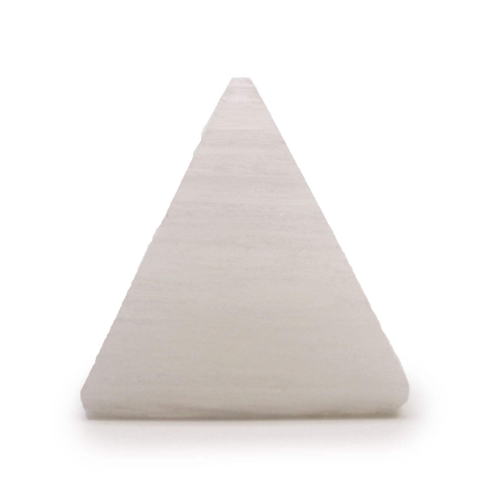Pirámide de selenita - 5 cm - Imagen 3