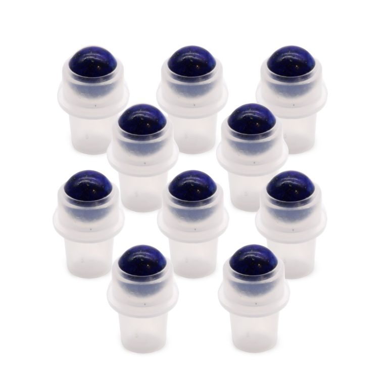 Botellas roll-on de 10 ml con gemas