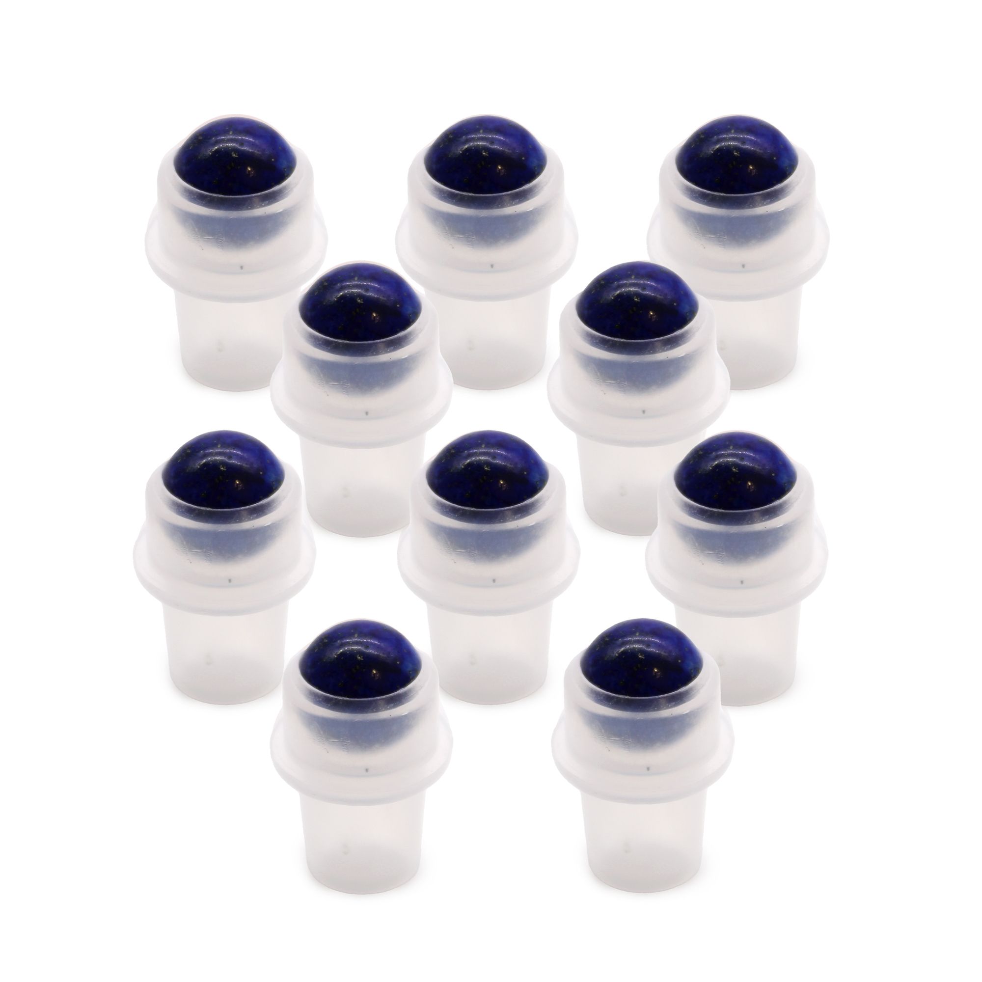 Botellas roll-on de 10 ml con gemas