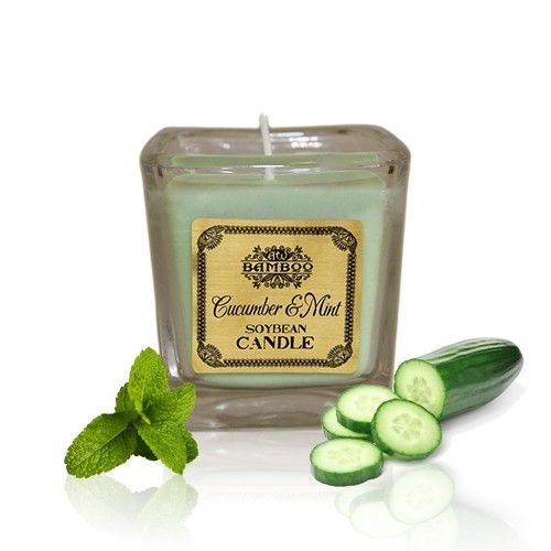 Vela de Cera de Soja - Pepino y menta - Imagen 18