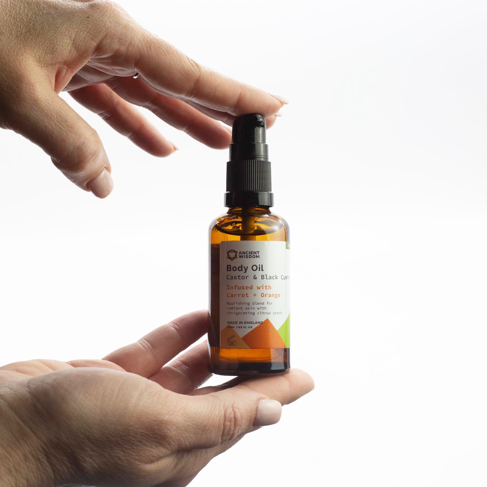 Aceite Corporal Organico 50 ml - Zanahoria y Naranja - Imagen 2