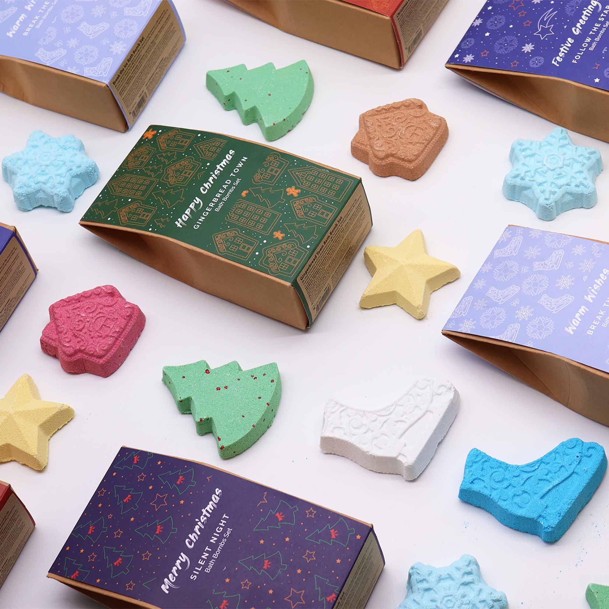 Pack de regalo de Bombas de Baño navideñas - Sigue la Estrella - Imagen 5