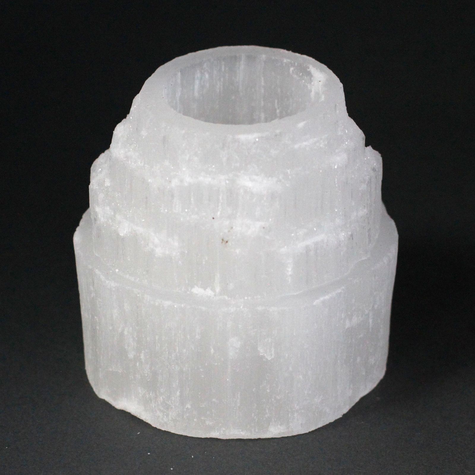 Candelabro Selenita alta montaña - 8 cm - Imagen 4