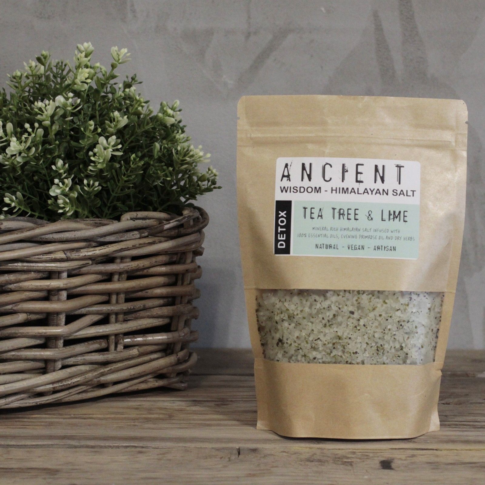 Mezcla de sal de baño del Himalaya - 500 g - Desintoxicación - Imagen 2