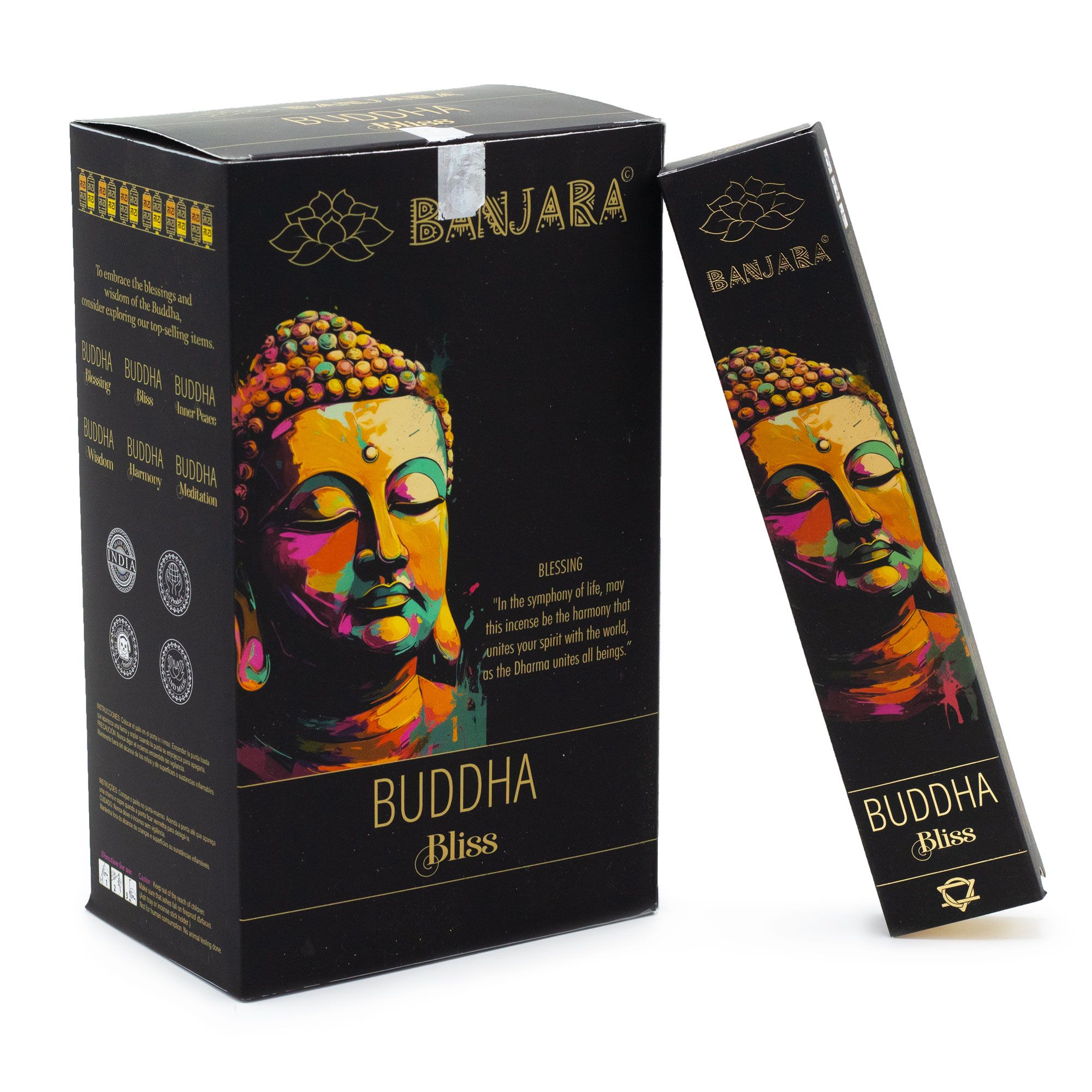 Incienso Buda Banjara - Felicidad - Imagen 2