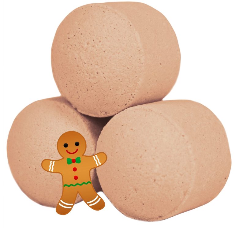 Caja con bombas de baño