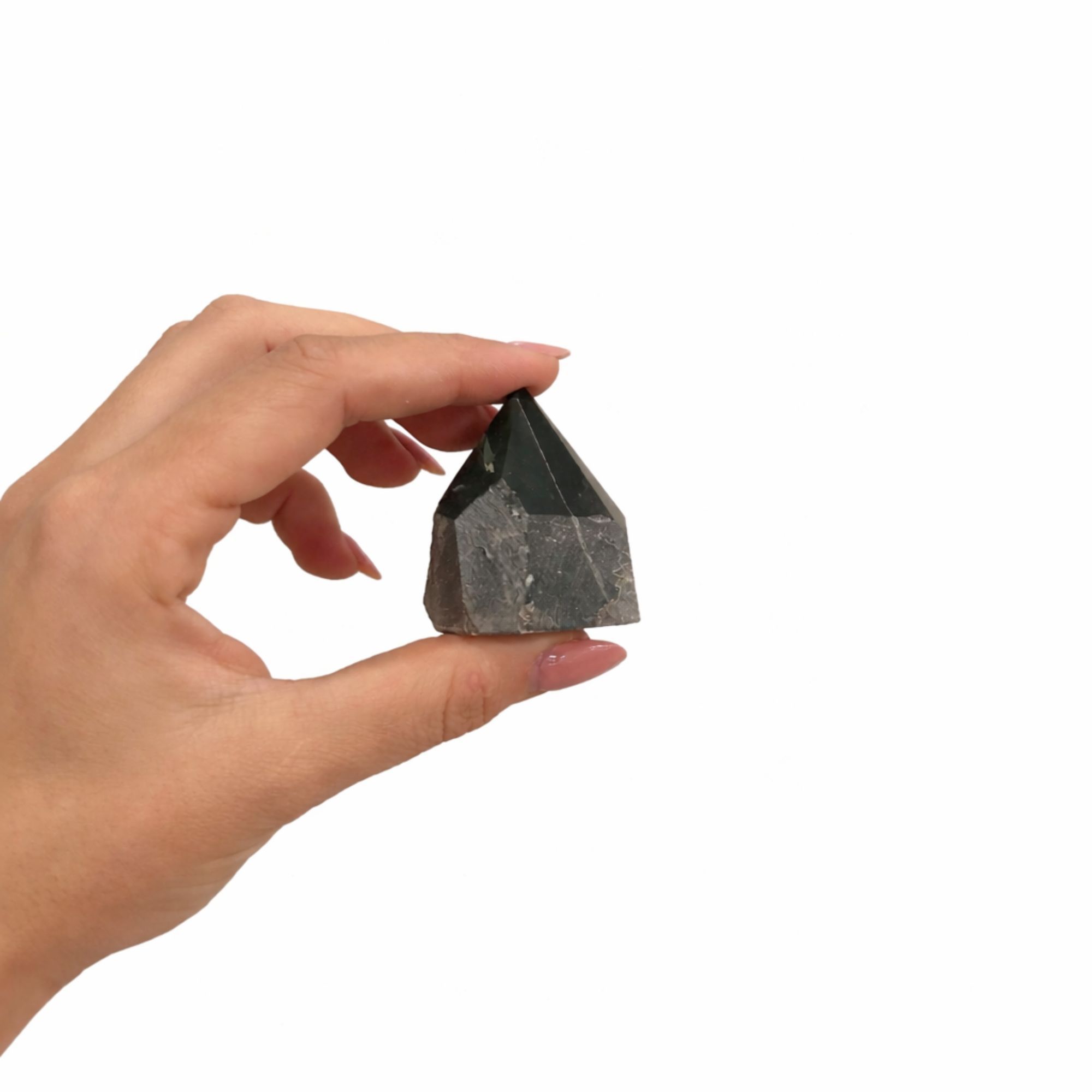 Puntas pulidas de piedras preciosas - aventurina verde (aprox. 5-6 piezas) - Imagen 3