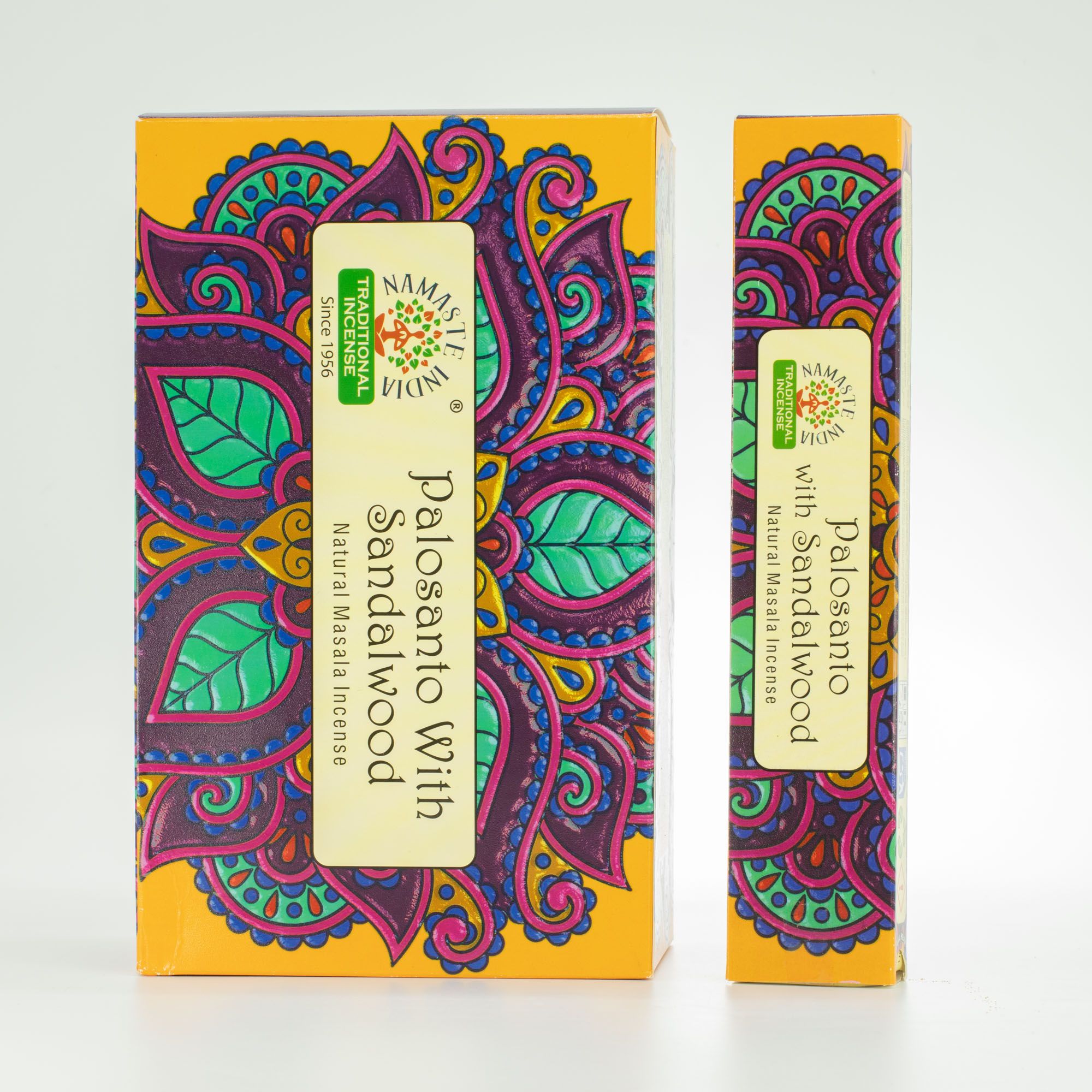 Namaste Mandala Masala Incienso - Palo Santo con Sándalo - Imagen 2