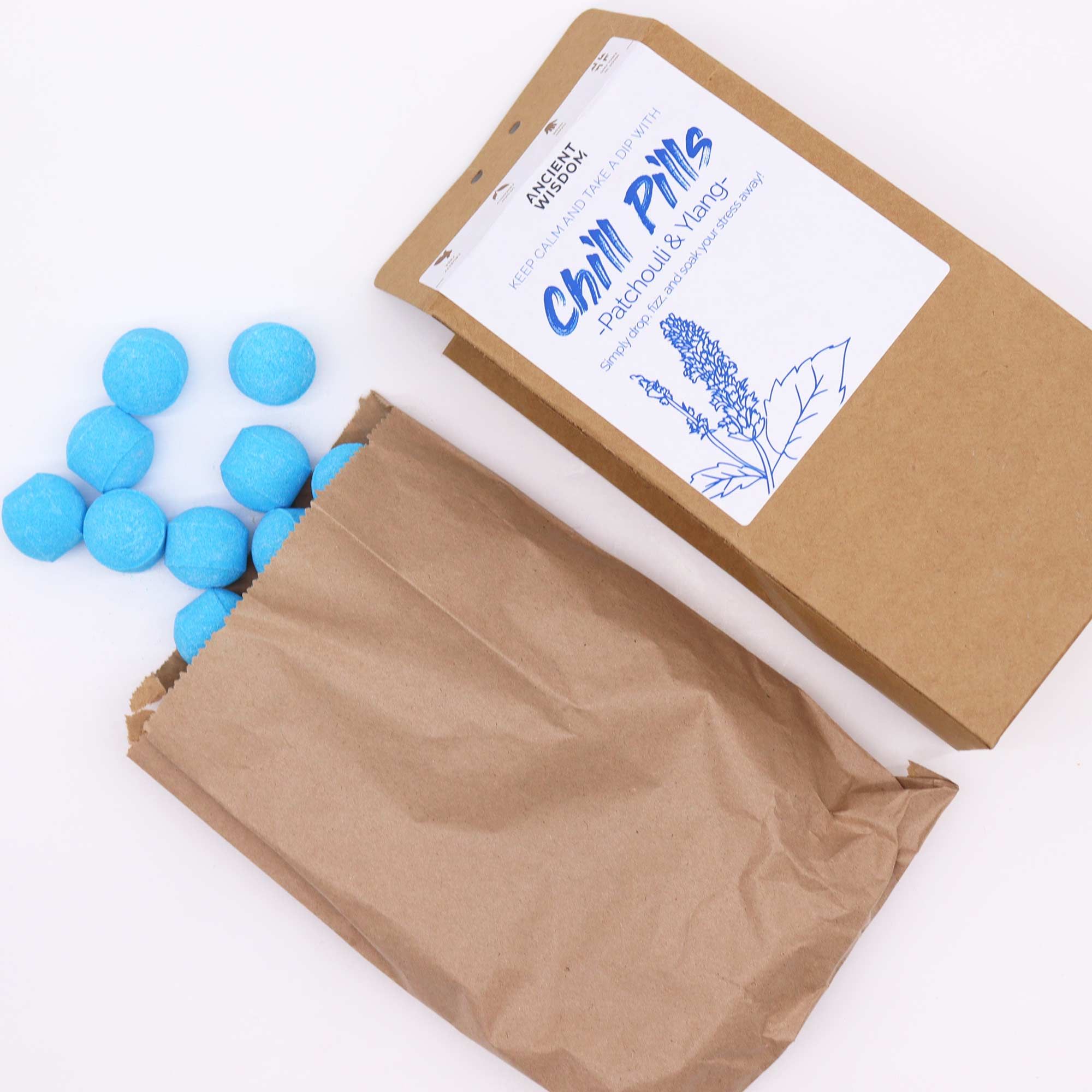 Paquete de regalo Chill Pills 350 g - Ylang y pachulí - Imagen 2