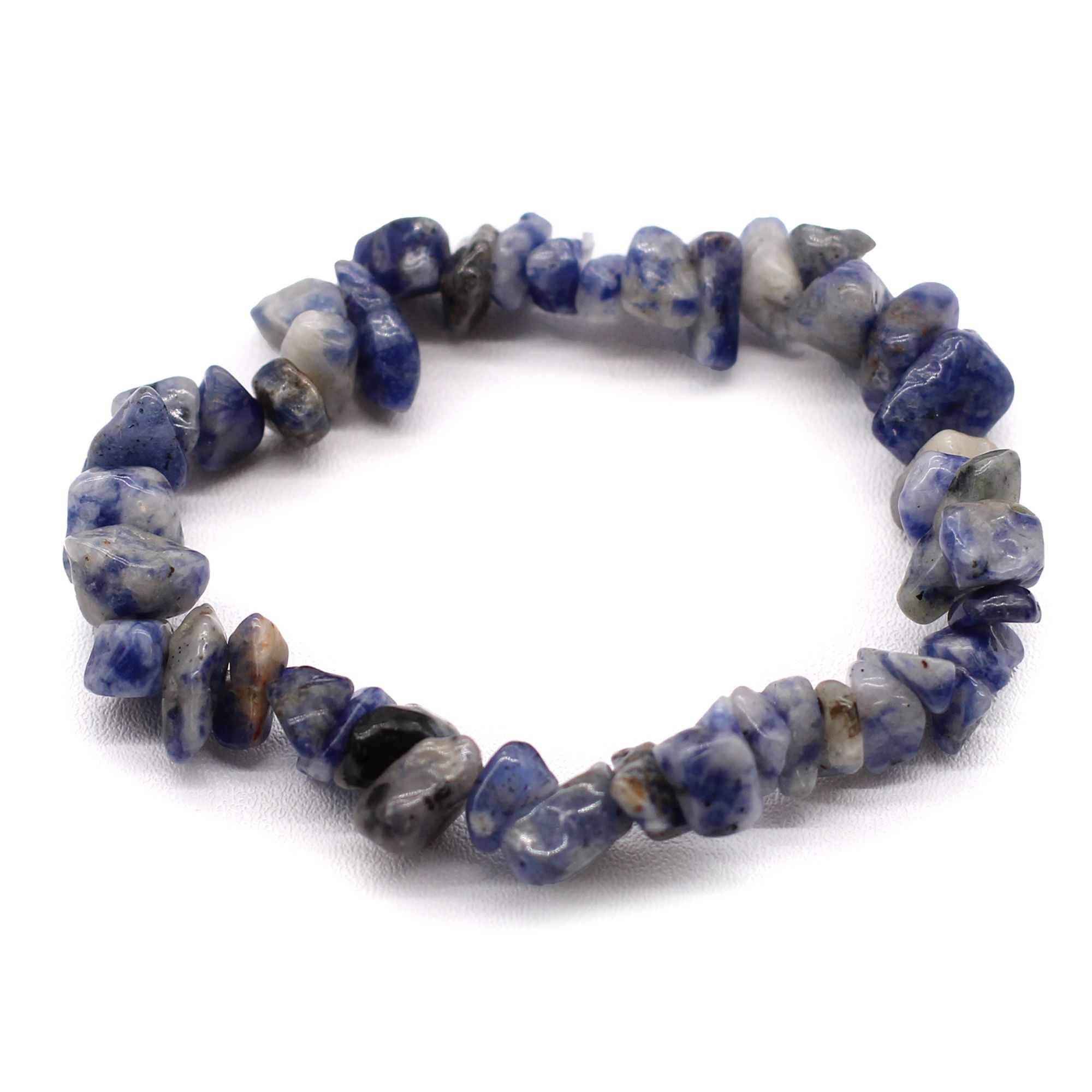Bomba de baño con pulsera de gemas de sodalita - Imagen 5