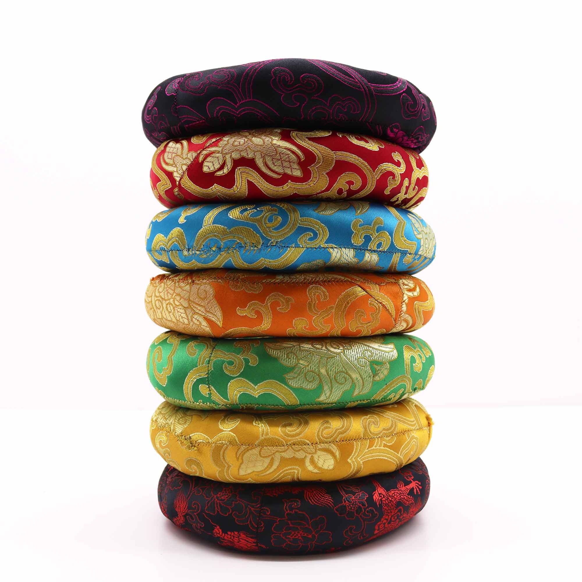 Cojín de aro de 18 cm (para cuenco tibetano de 20-24 cm) - Imagen 3