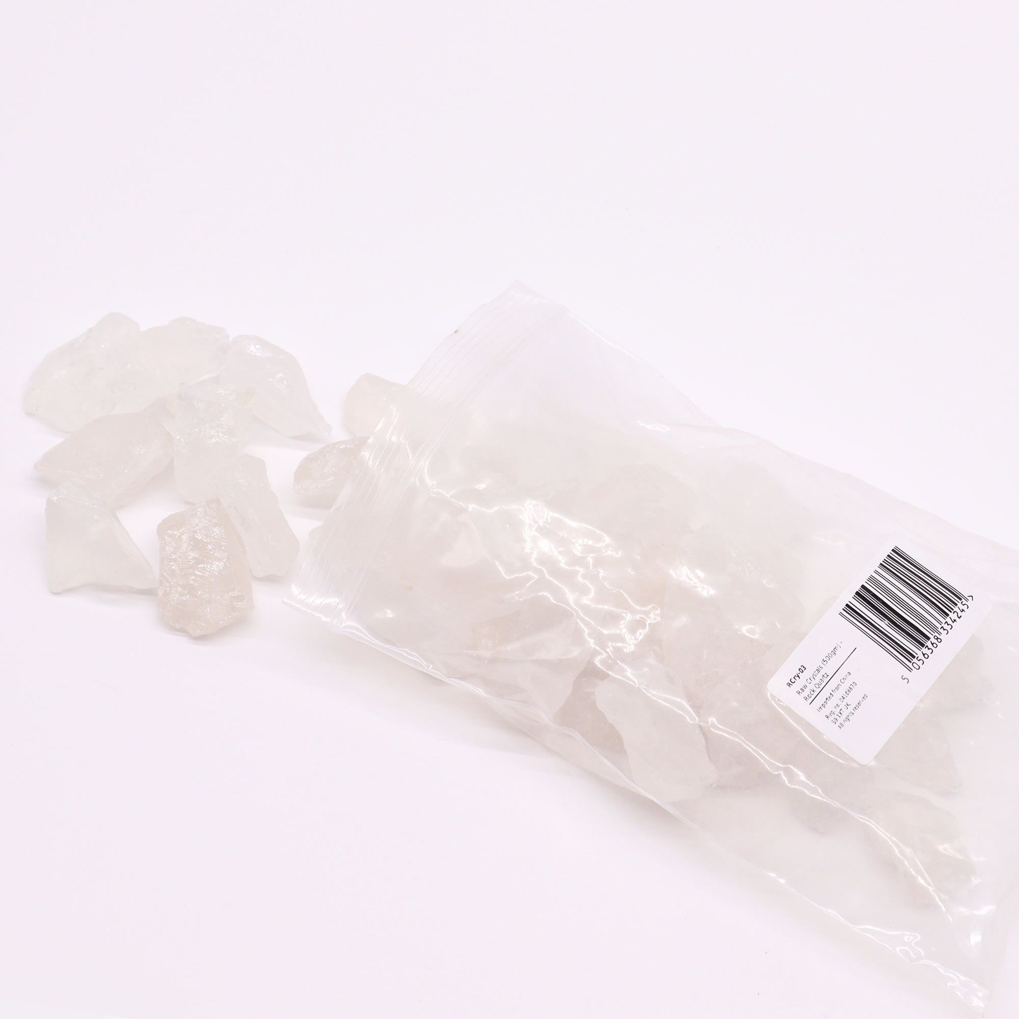 Cristales en bruto (500 g) - Cuarzo de roca - Imagen 3