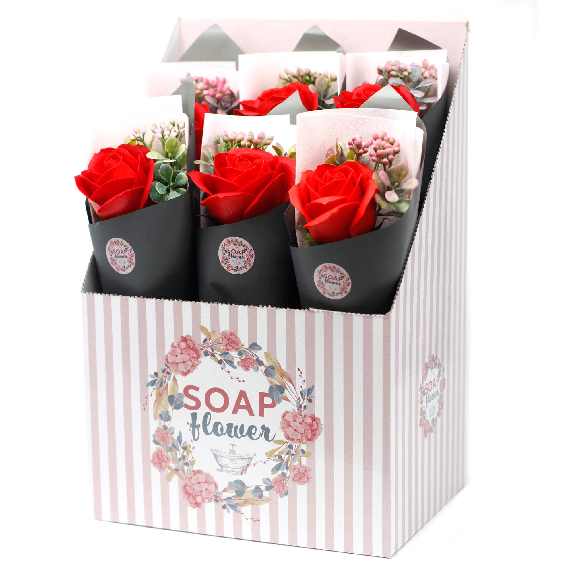 Flor de Jabón - Ramo de rosas - Imagen 4