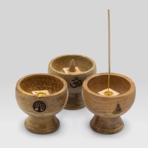 Portaincienso Cuenco Ritual Grande 11x6.cm - Om