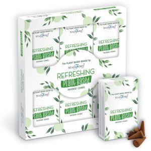 Conos de Incienso a Base de Plantas - Refrescantes