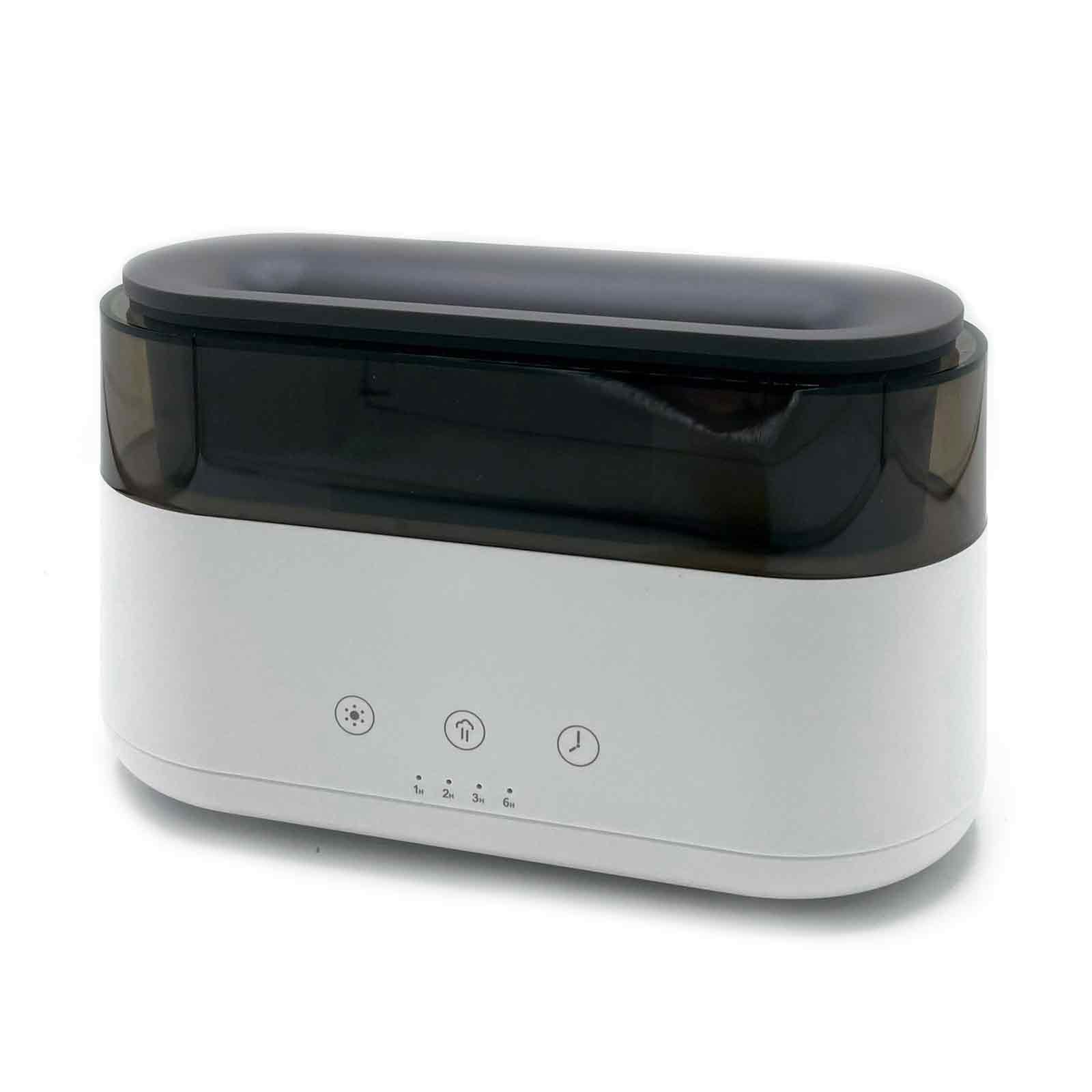 Difusor de Aromas Moderno - Reloj Led - USB-C - Efecto Llama - Imagen 2