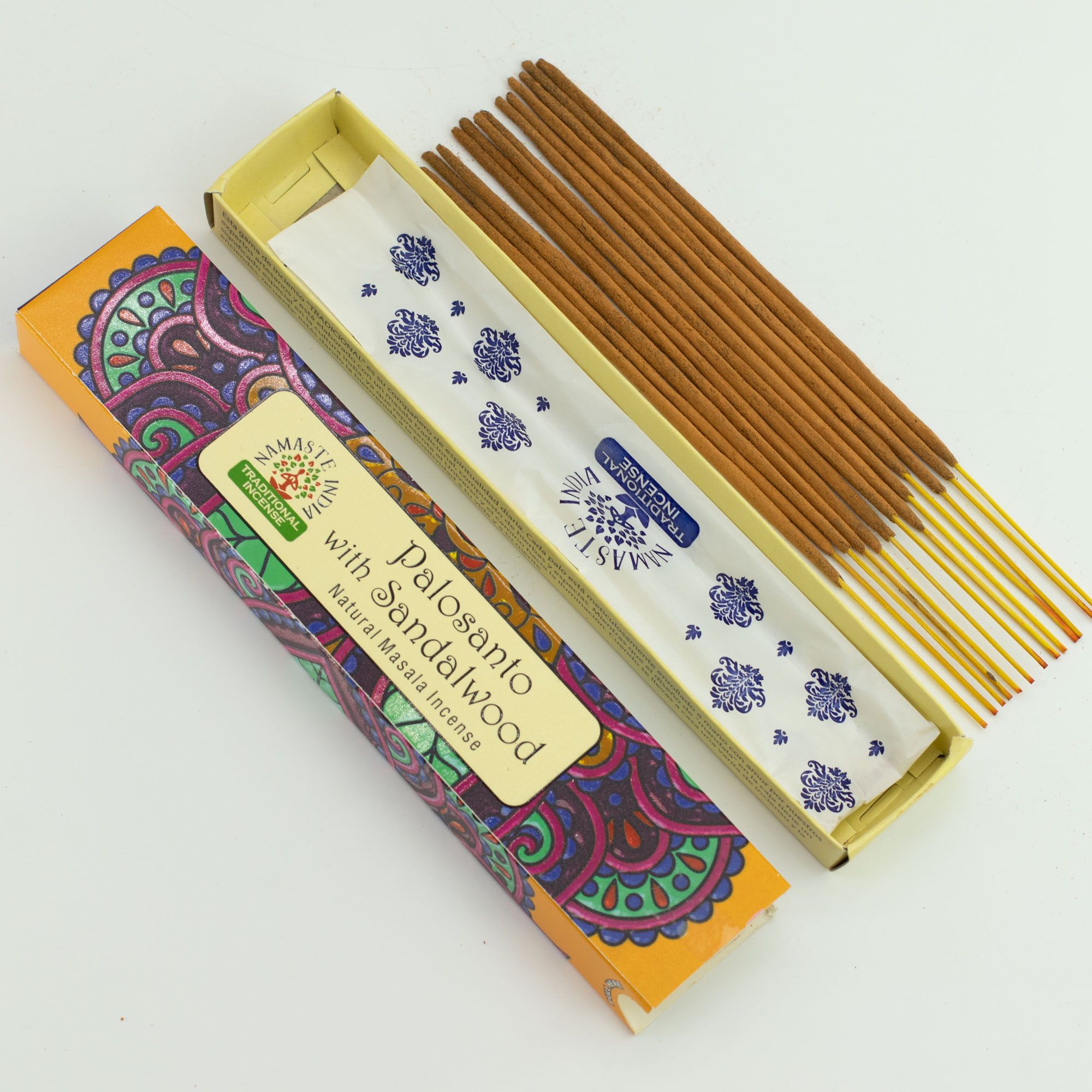Namaste Mandala Masala Incienso - Palo Santo con Sándalo - Imagen 3