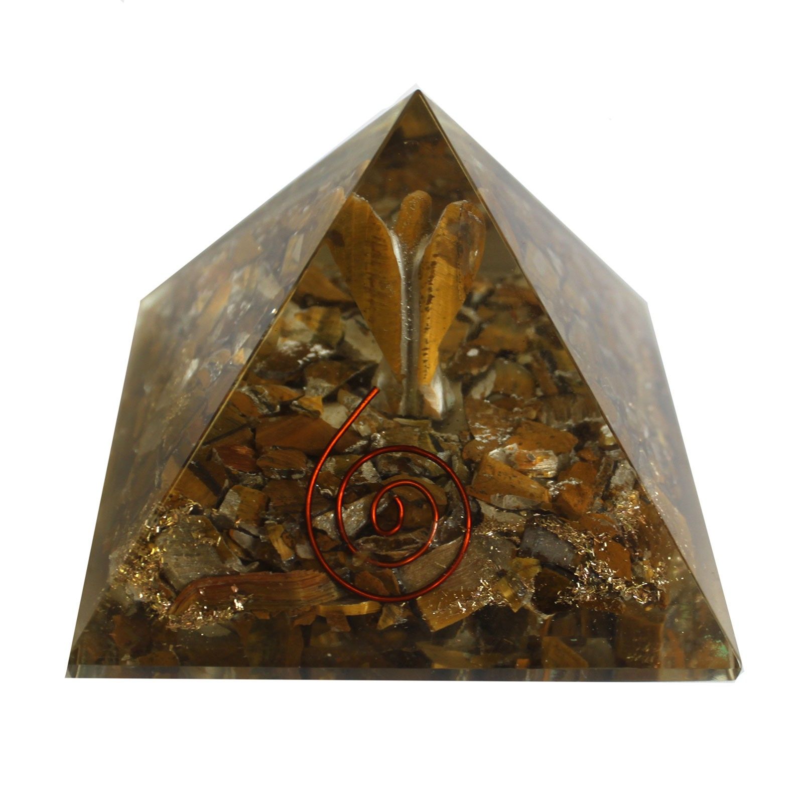 Lrg Orgonite Pirámide 70mm - Angelo - Imagen 5