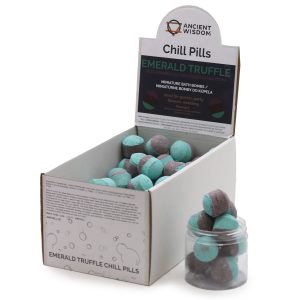 Caja de 1,3 kg de Dubai Mini Bombitas - Trufa Esmeralda