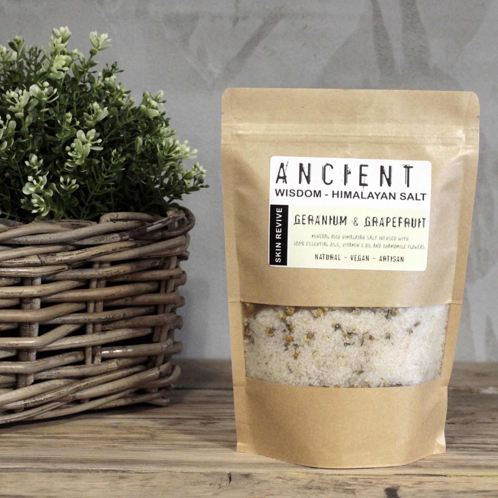 Mezcla de sal de baño del Himalaya - 500 g - Piel clara - Imagen 3