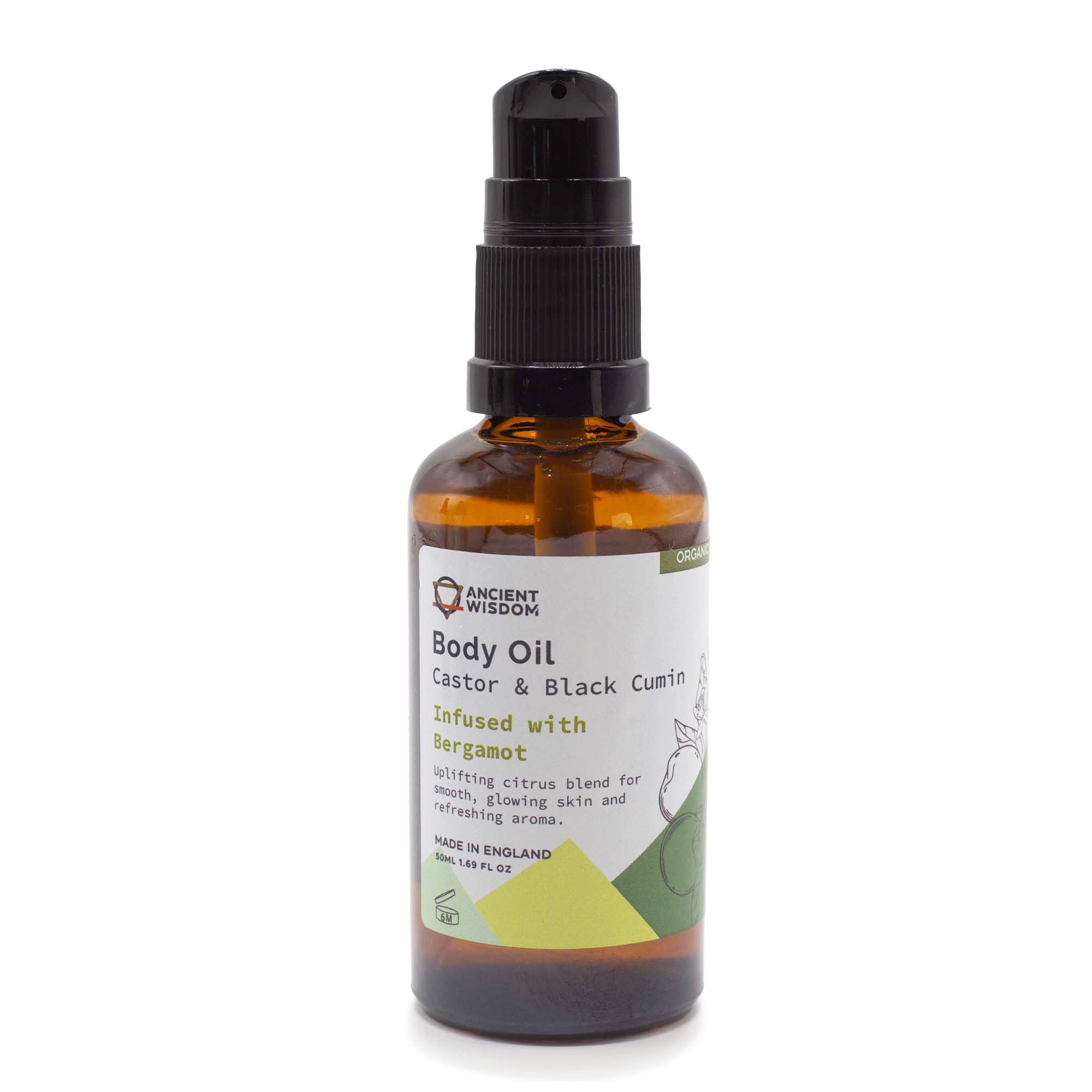 Aceite Corporal Organico 50 ml - Bergamota - Imagen 2