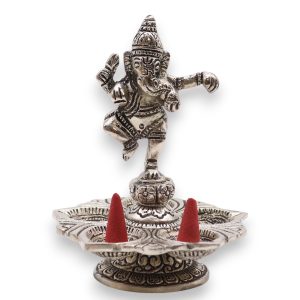 Porta-incienso Ganesha Danzante 14x10cm