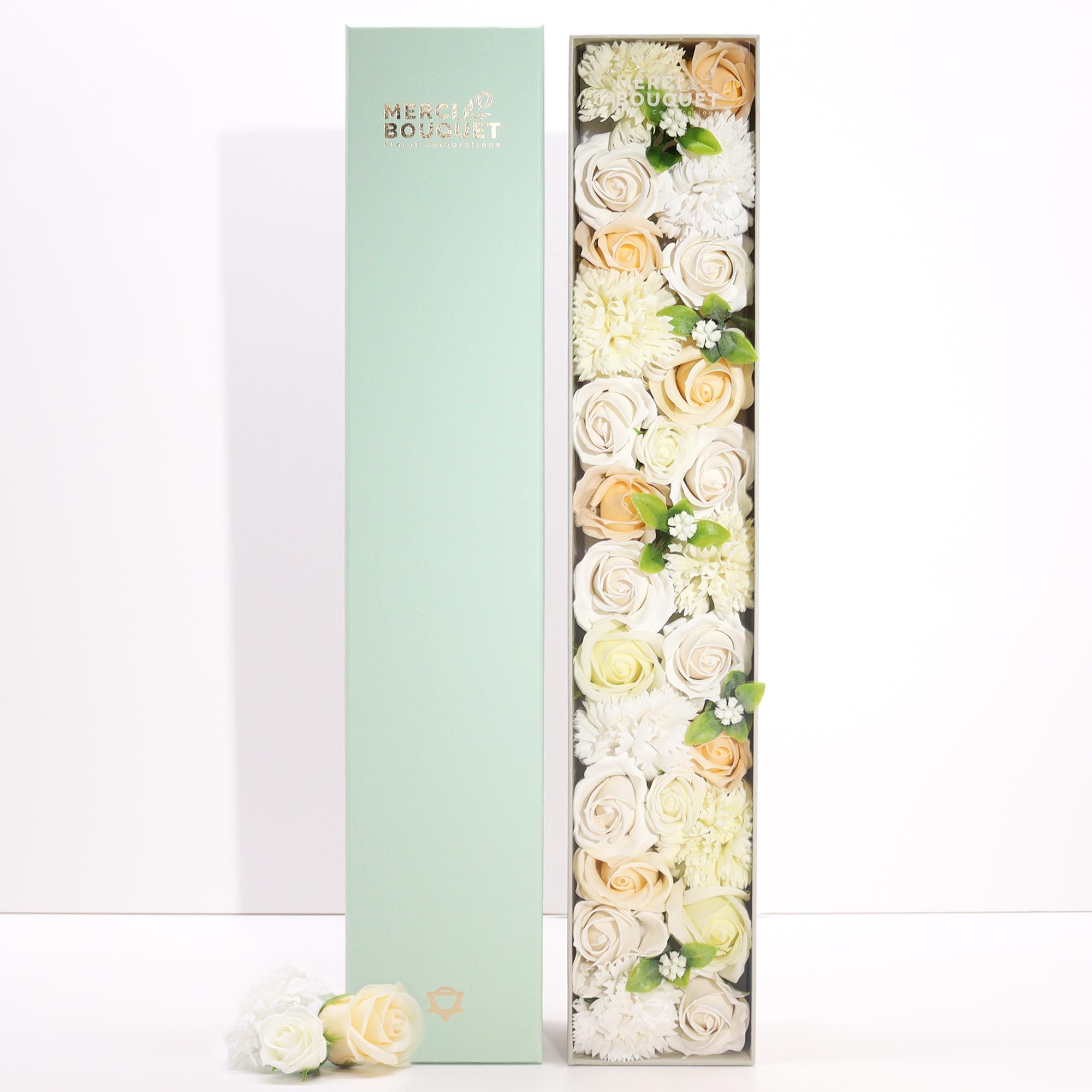 Caja Extra Larga - Bendiciones de Boda - Blanco y Marfil - Imagen 3