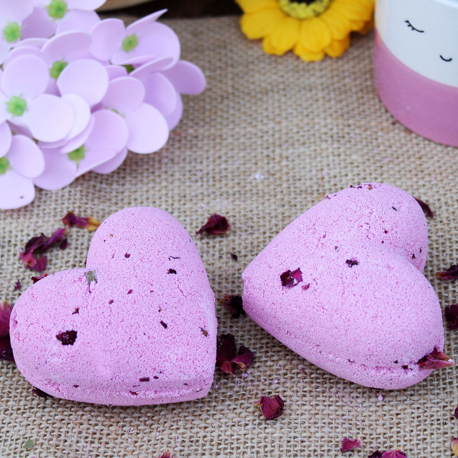 Bombas de Baño Corazón 70g - Ylang & Rose - Imagen 6