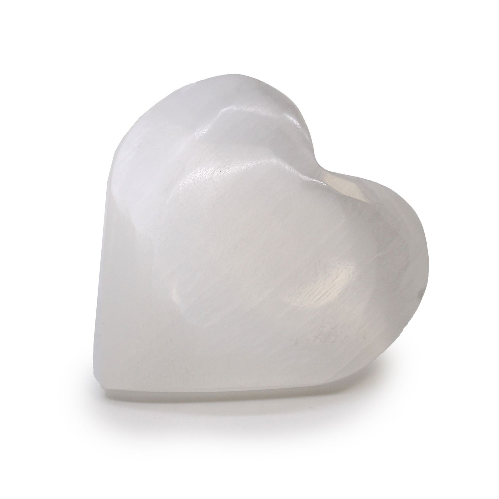 Corazón de selenita - 7-8cm - Imagen 2