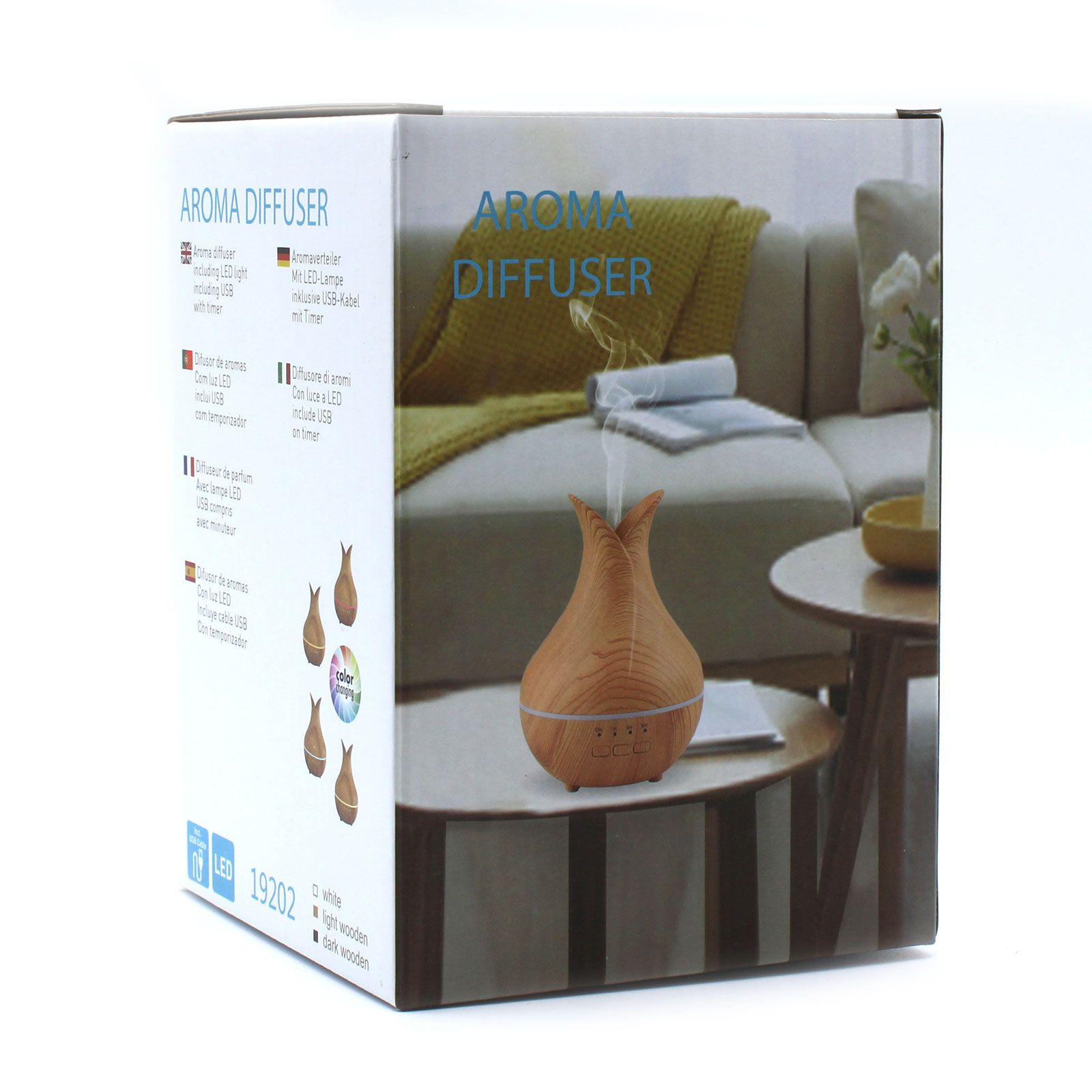 Palermo Atomiser - USB - Colour Change - Timer - Imagen 2