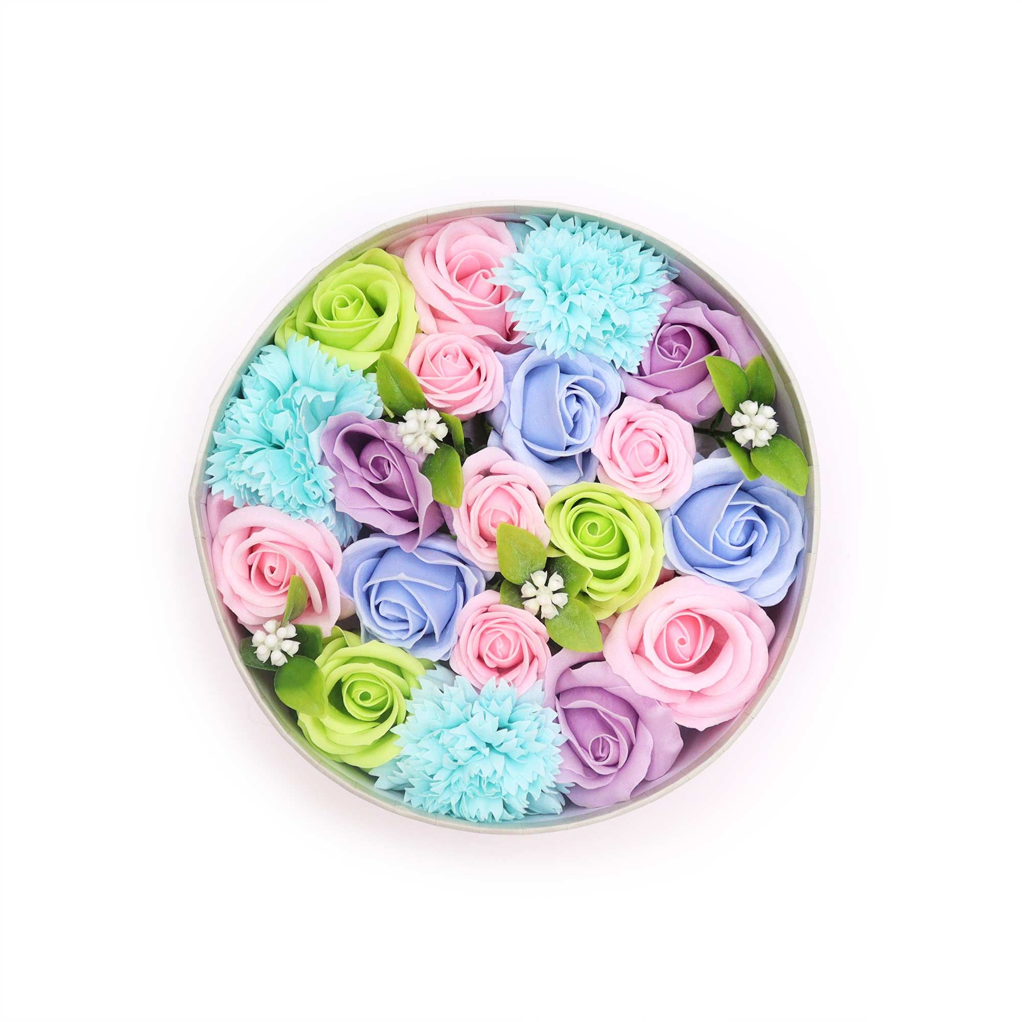 Caja Redonda - Baby Blessings - Azules - Imagen 2