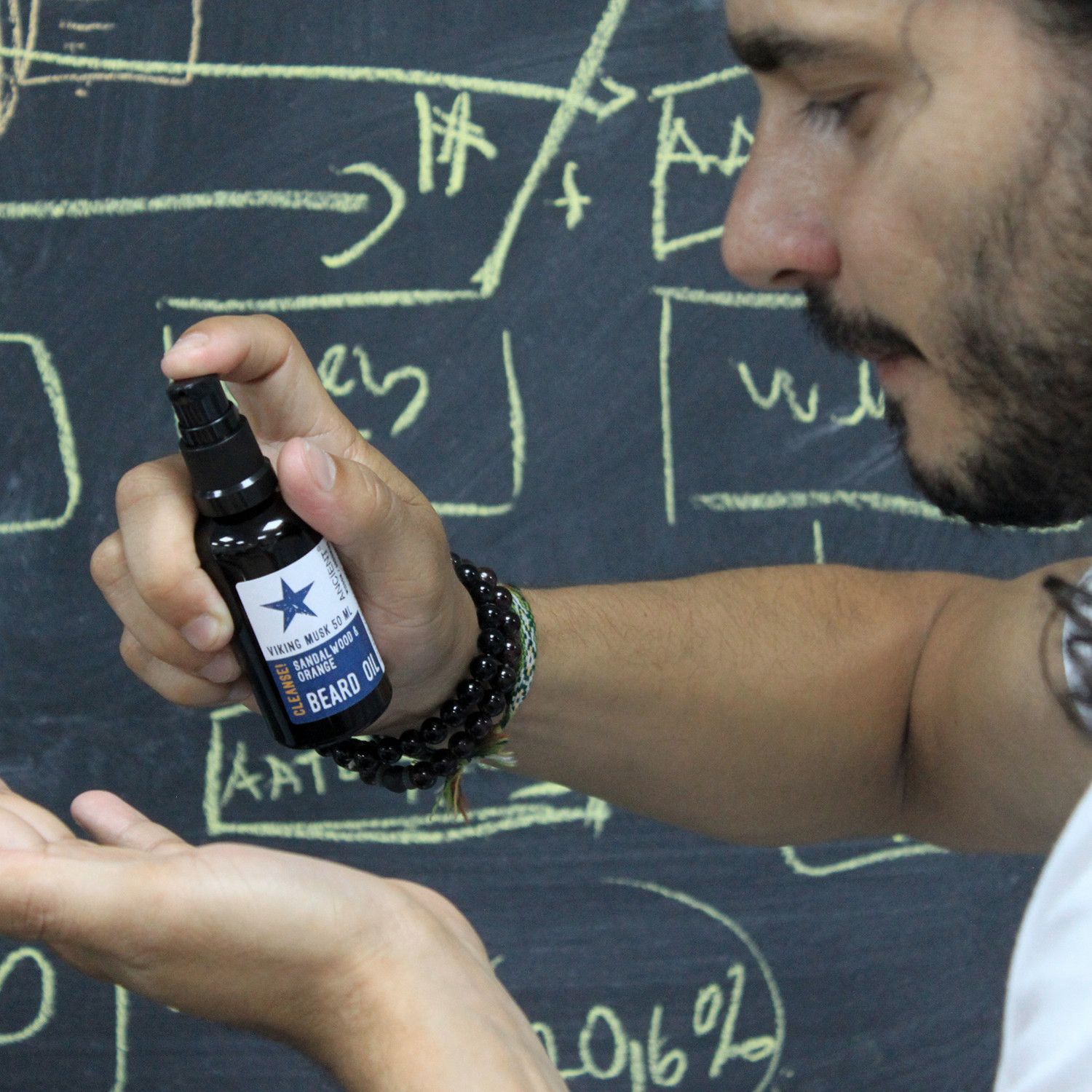 50ml Aceite para la barba - Heroe Espartano - Mantén! - Imagen 7