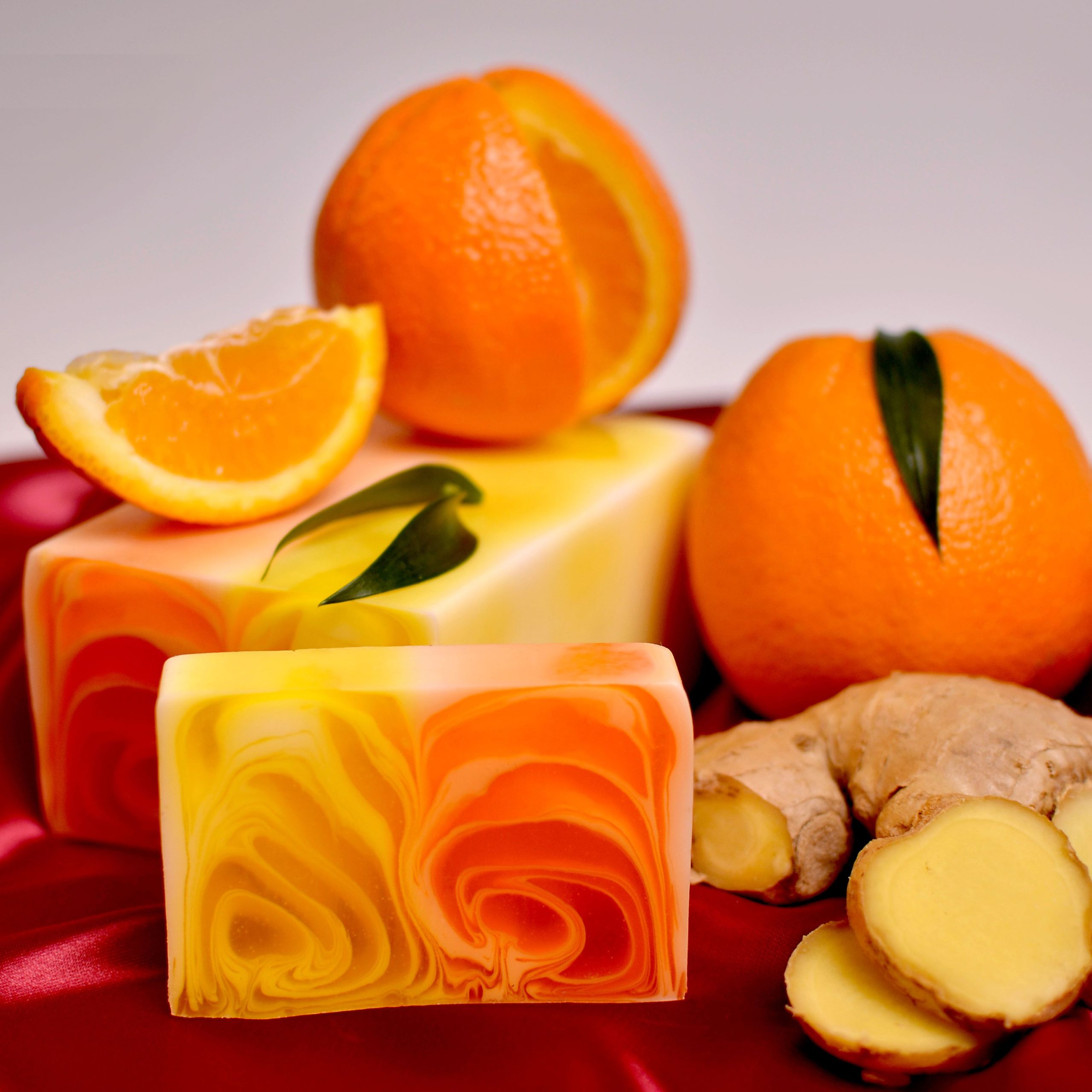 Barra de Jabón Hecho a Mano 1.2kg - Naranja y Jengibre - Imagen 7