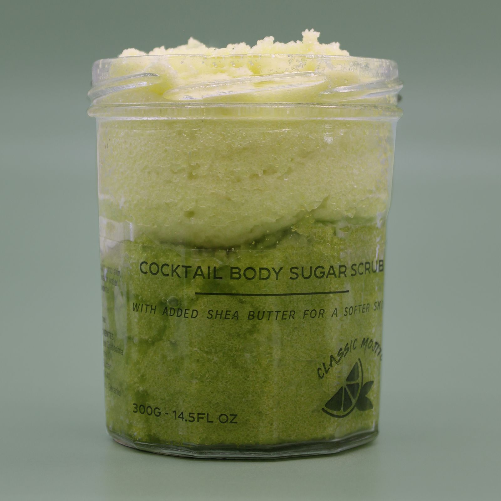 Exfoliante corporal de azúcar perfumado - Mojito clásico 300g - Imagen 4