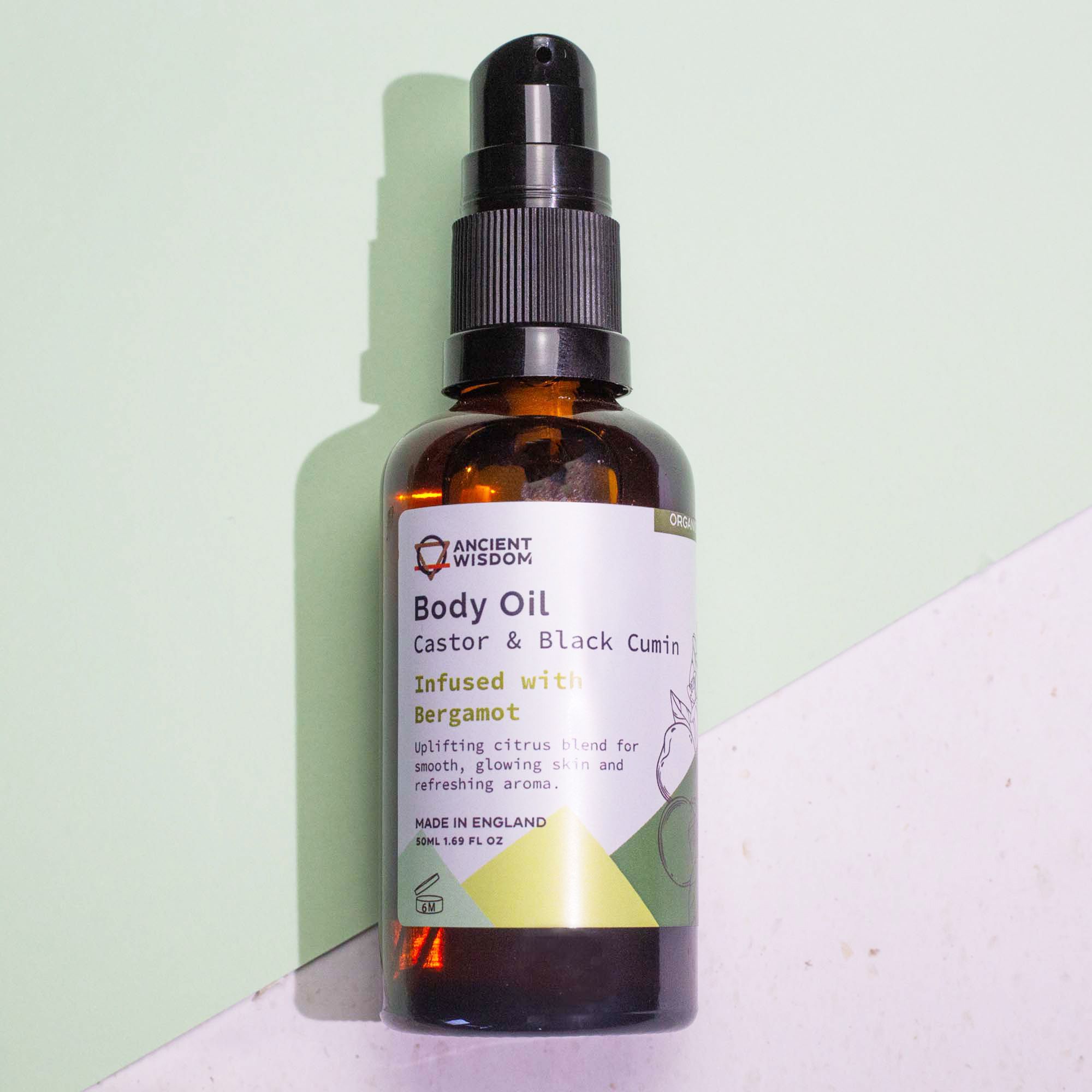 Aceite Corporal Organico 50 ml - Bergamota - Imagen 3