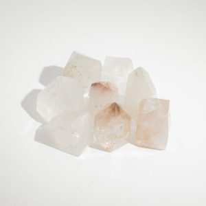 Puntas de gema aprox. 6 cm (0,5 kg) - Cuarzo claro (aprox. 8 piezas)