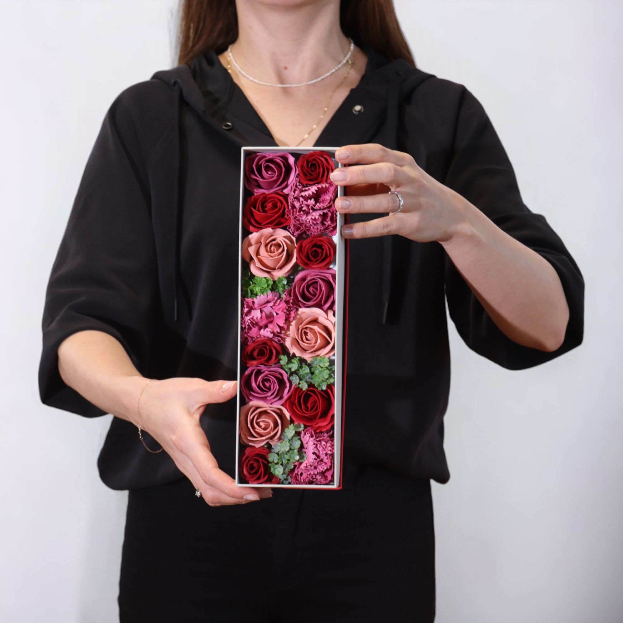 Caja Larga - Rosas Vintage - Imagen 2