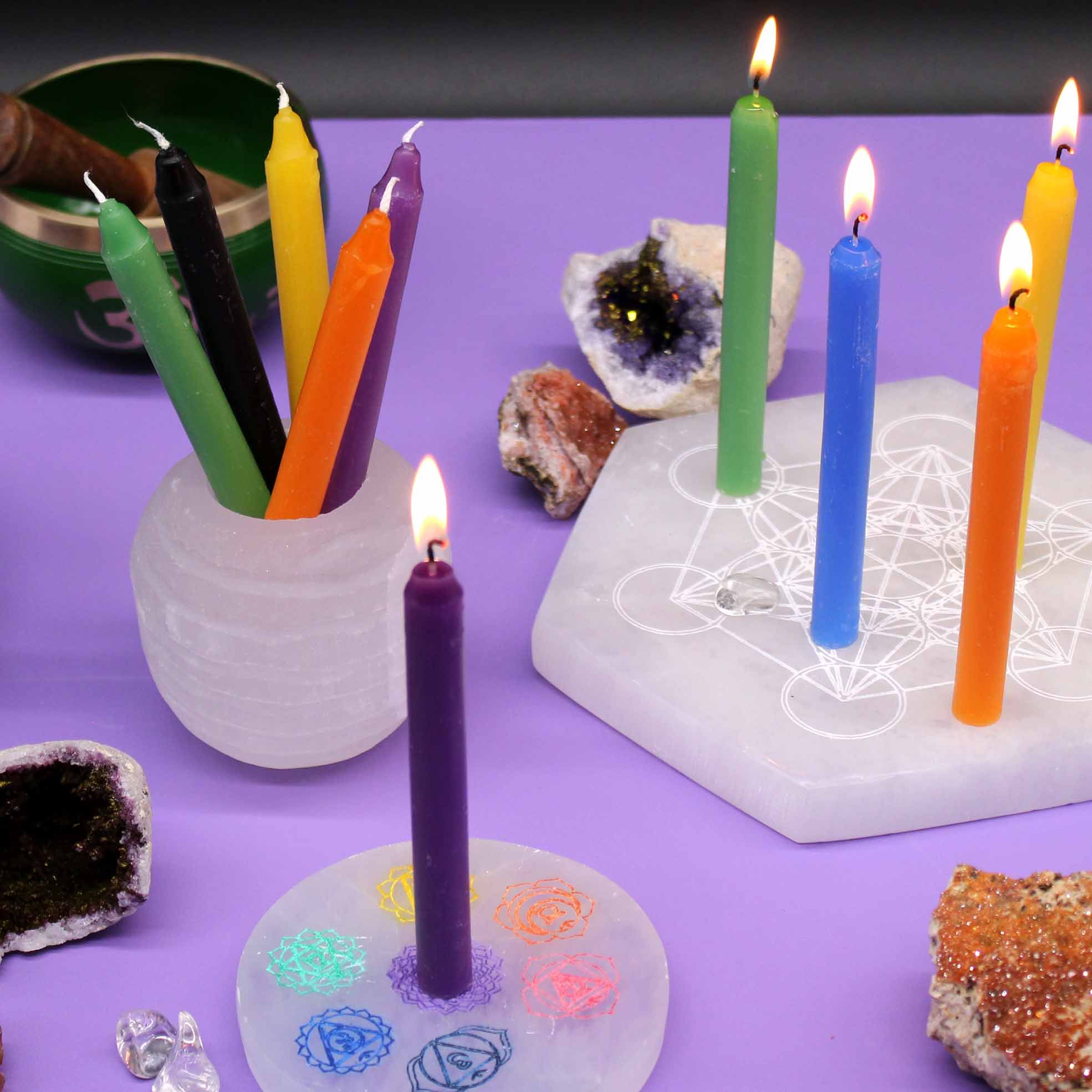 Conjunto de 10 velas - Sanación - Imagen 4