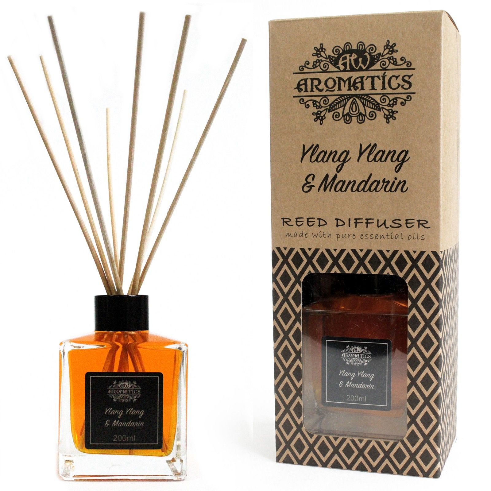 Difusor de Varillas con Aceites Esenciales - Ylang Ylang & Mandarina - Imagen 6