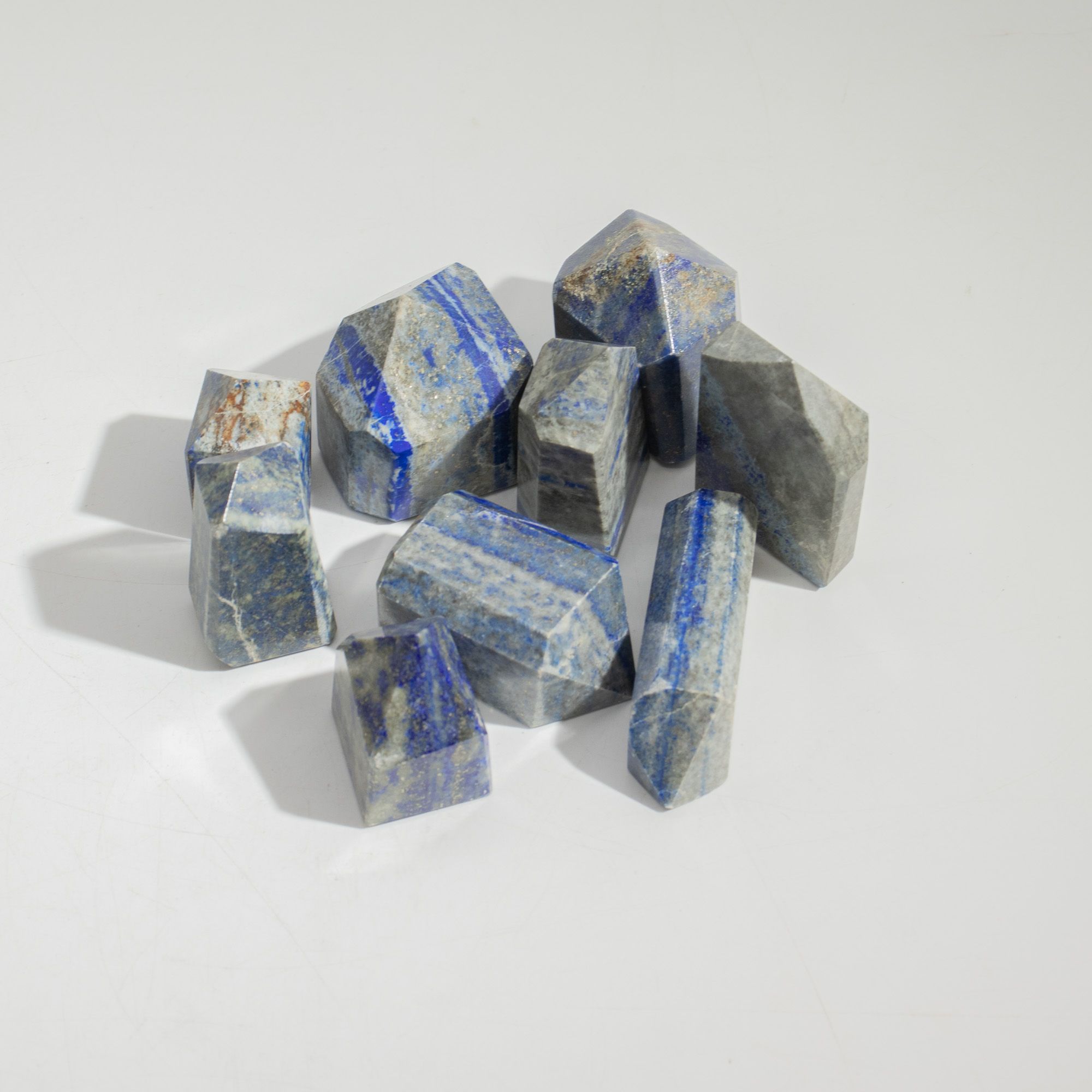 Puntas de gemas aprox. 6 cm (0,5 kg) - piedra lunar india (aprox. 8 piezas) - Imagen 2