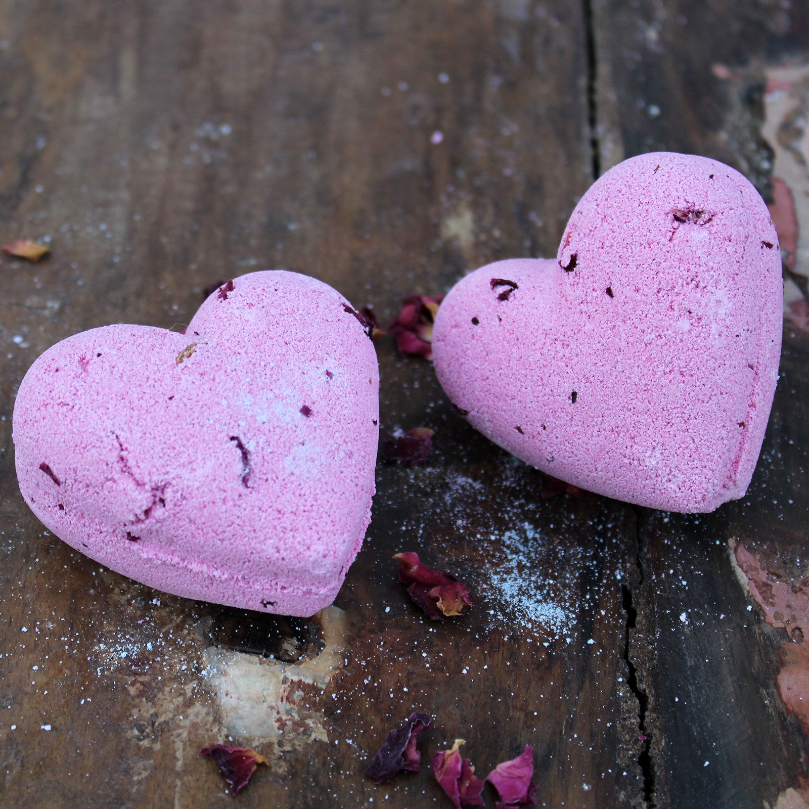 Bombas de Baño Corazón 70g - Ylang & Rose - Imagen 4