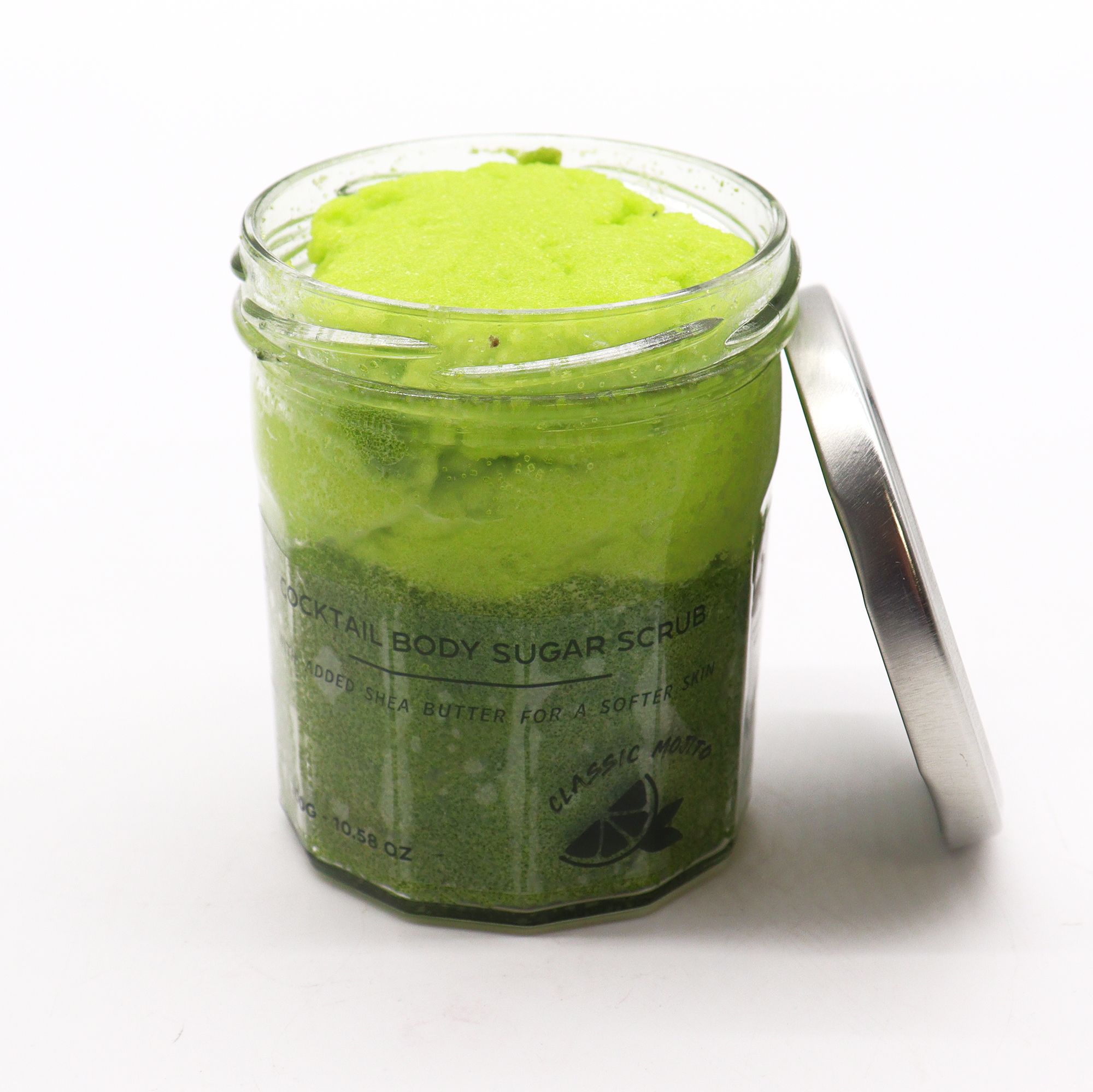 Exfoliante corporal de azúcar perfumado - Mojito clásico 300g - Imagen 3