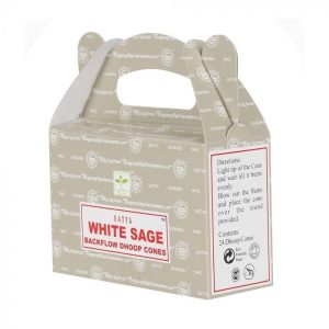 Conos Dhoop de reflujo Satya - Salvia Blanca (24und)