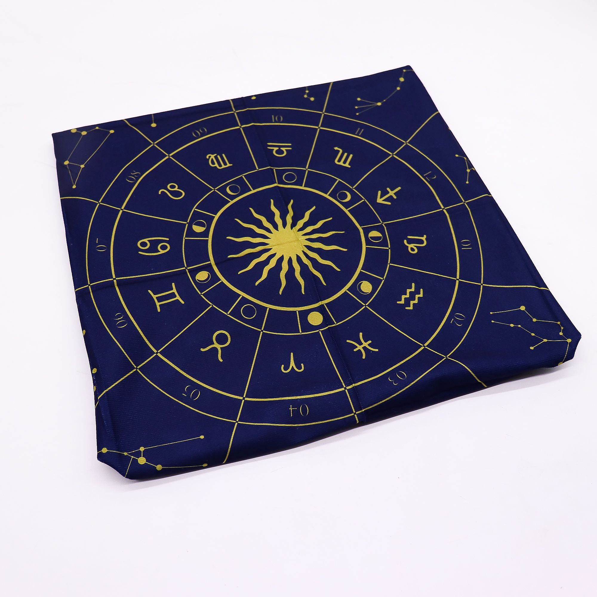 Paño para lectura de Tarot - Zodiaco - Imagen 4