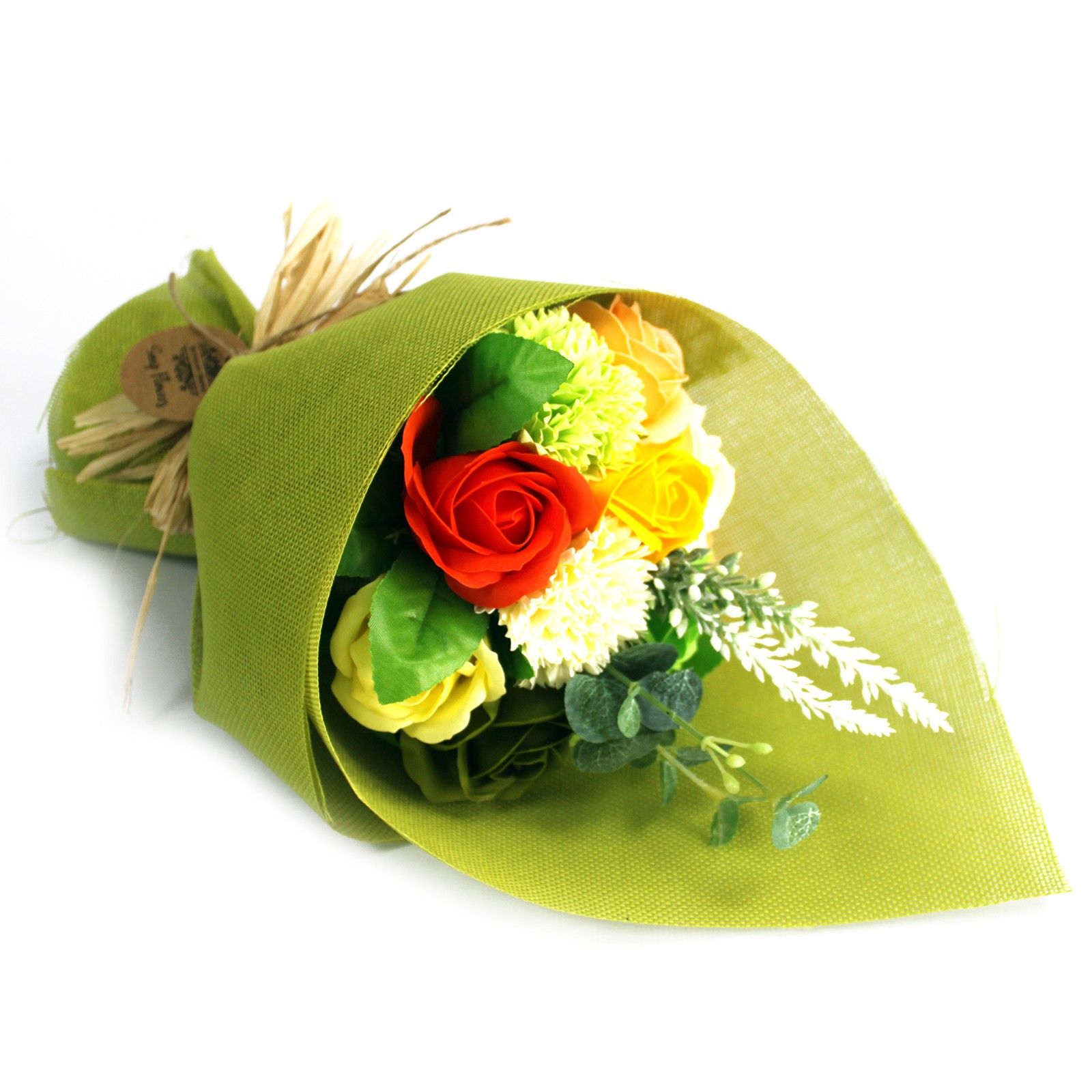 Ramo Flores de Jabón - verde amarillo - Imagen 2