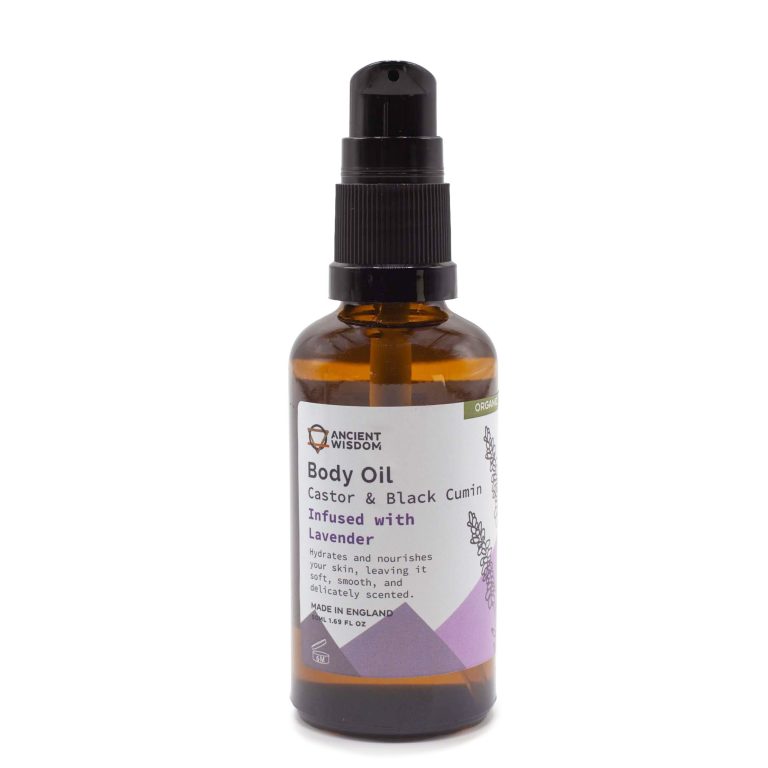 Aceite corporal orgánico